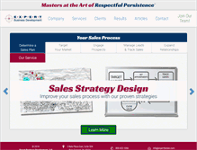 Tablet Screenshot of expertbizdev.com
